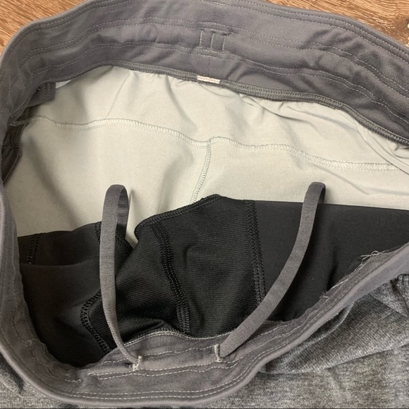 Lululemon Mens gray T.H.E Shorts athletic linerless shorts S - Picture 4 of 6